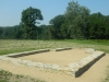 Mikulčice, základy kostela