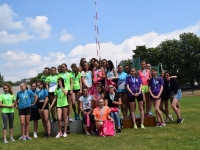 3.místo - Drásalová Martina, Krejčí Martina, Janíčková Natálie, Pavlasová Bára, Schubertová Marie, Juránková Eliška, Procházková Kateřina, Válková Kateřina